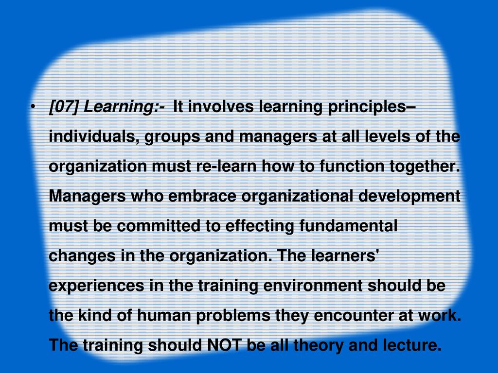 Organizational Development ppt download